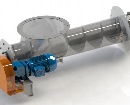 Fuellereintragschnecke - RODO Construction GmbH